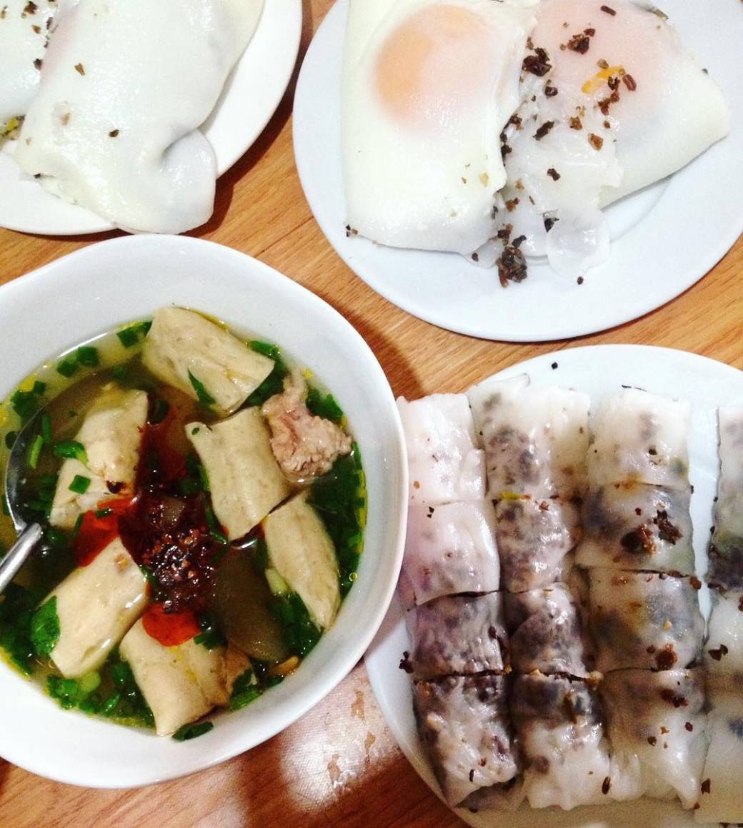 Bánh cuốn from Dong Van town